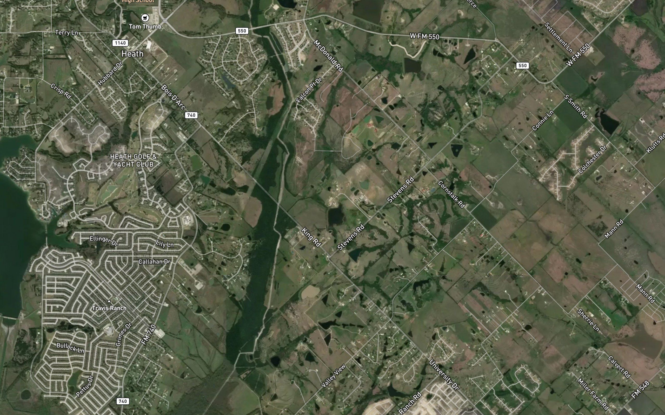 Soil Conservation Service Site 8 Reservoir