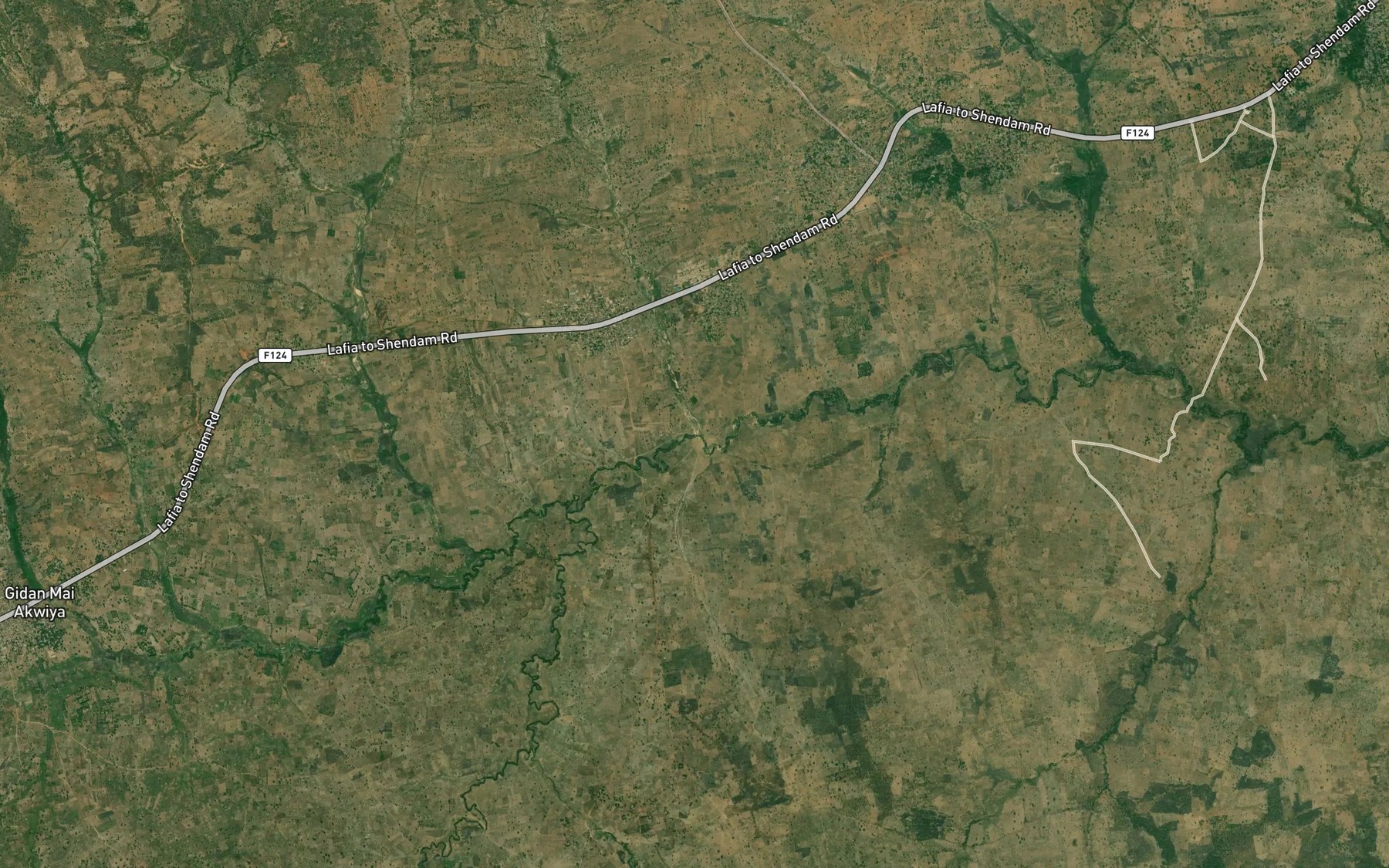 Satellite map of the RiverAshanga