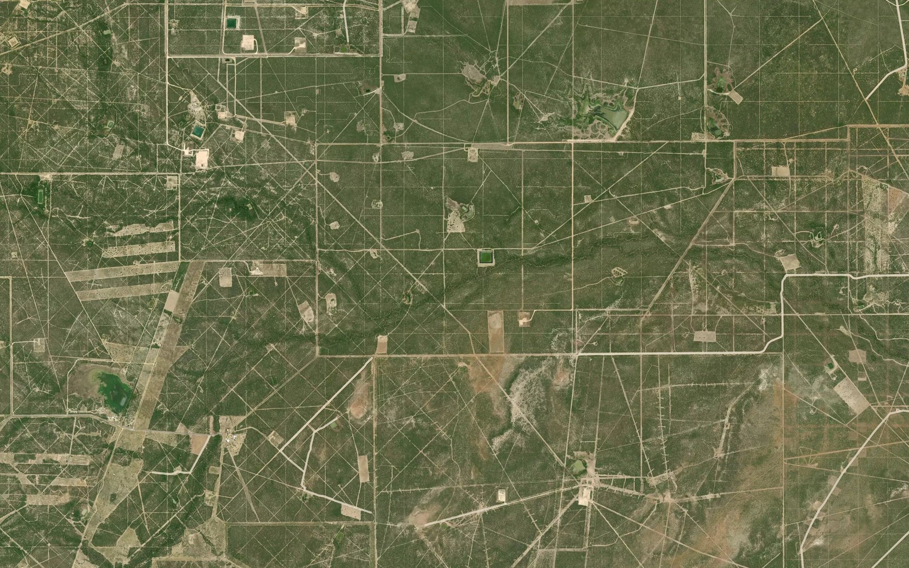 Satellite map of the Chucareto Creek