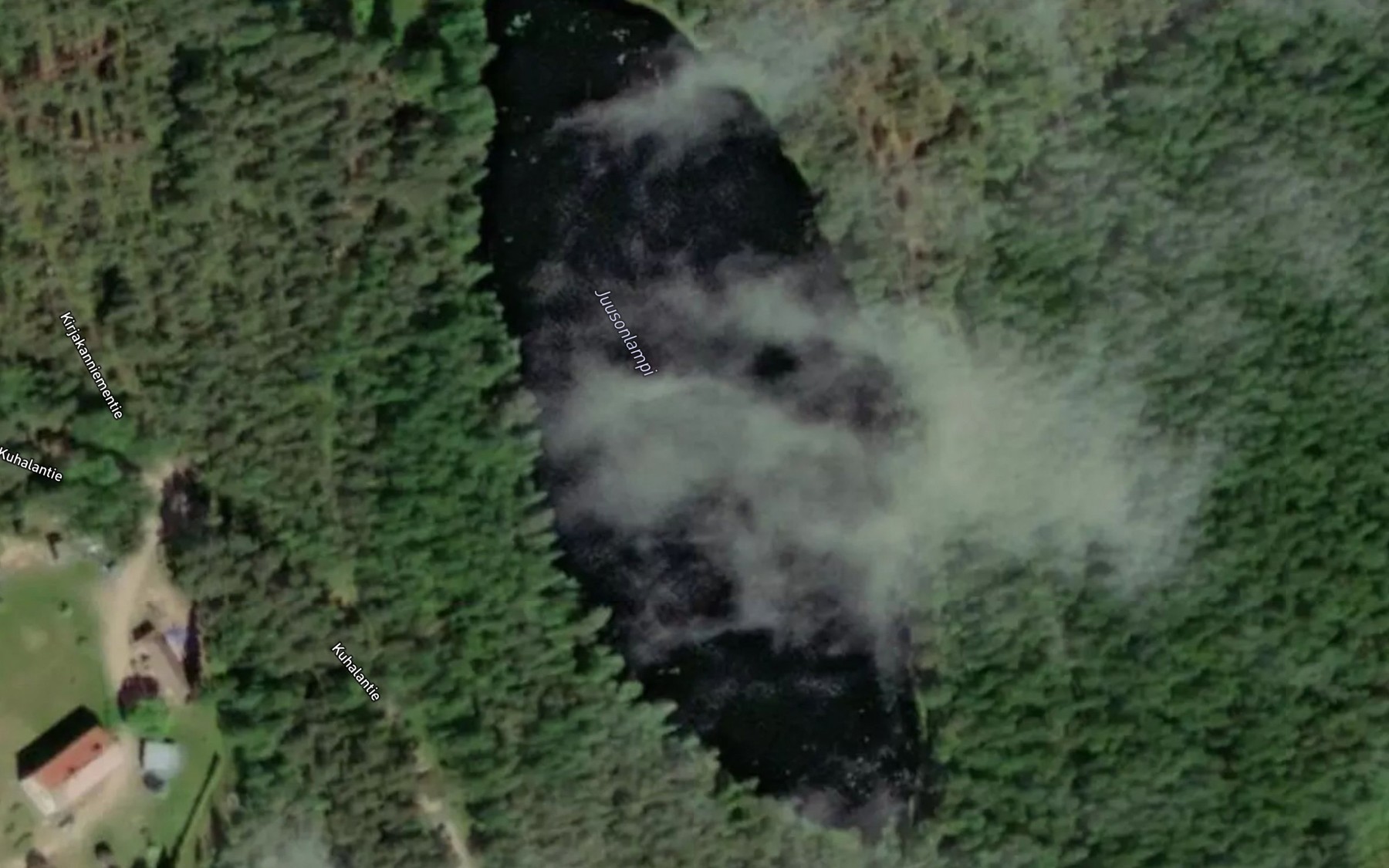 Satellite map of the Juusonlampi