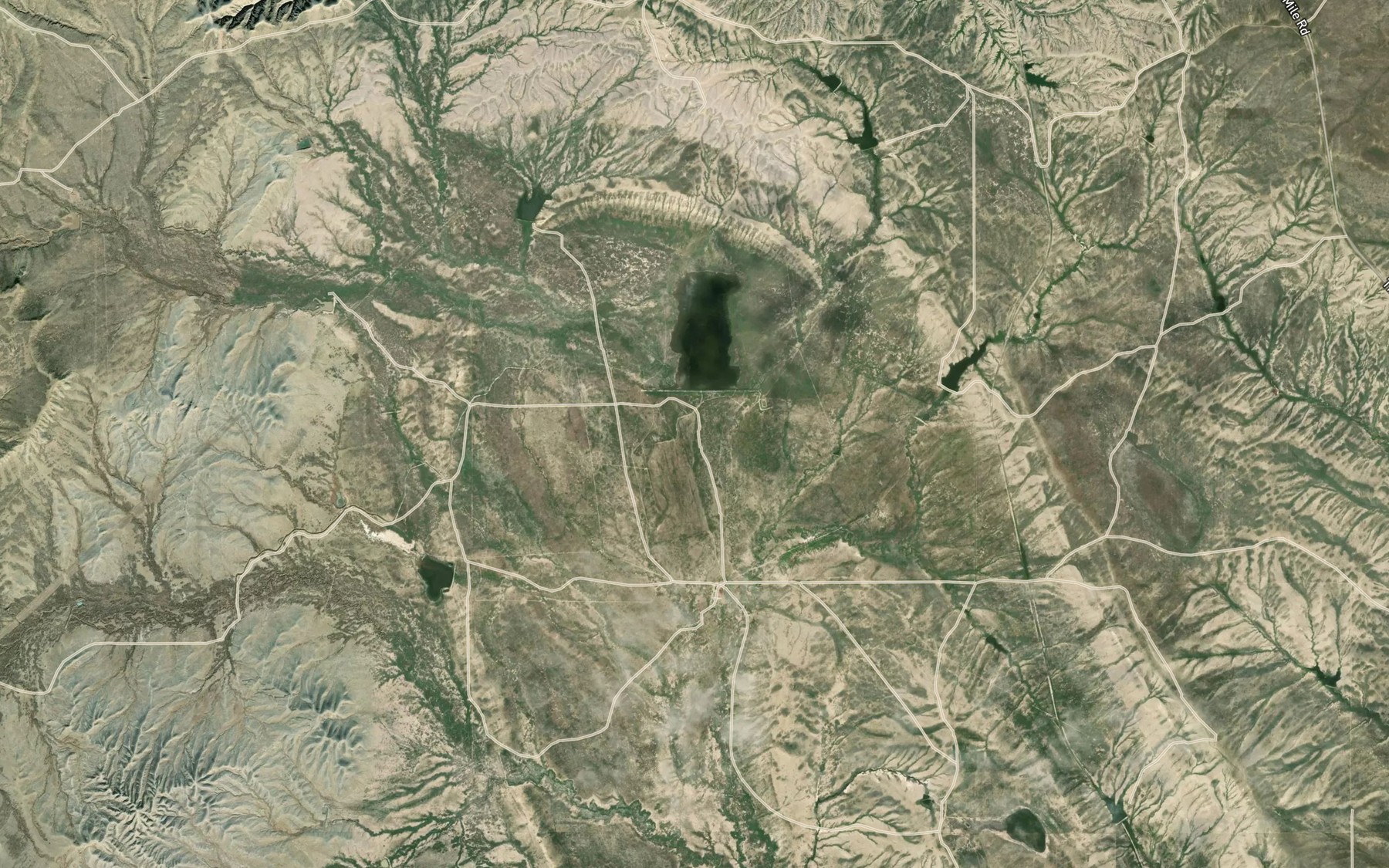 Satellite map of the Reynolds Reservoir Number 2