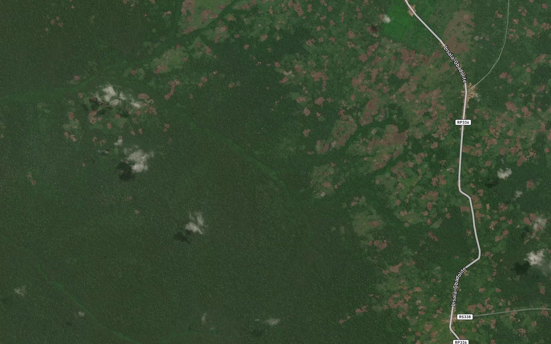 Satellite map of the Kengwede