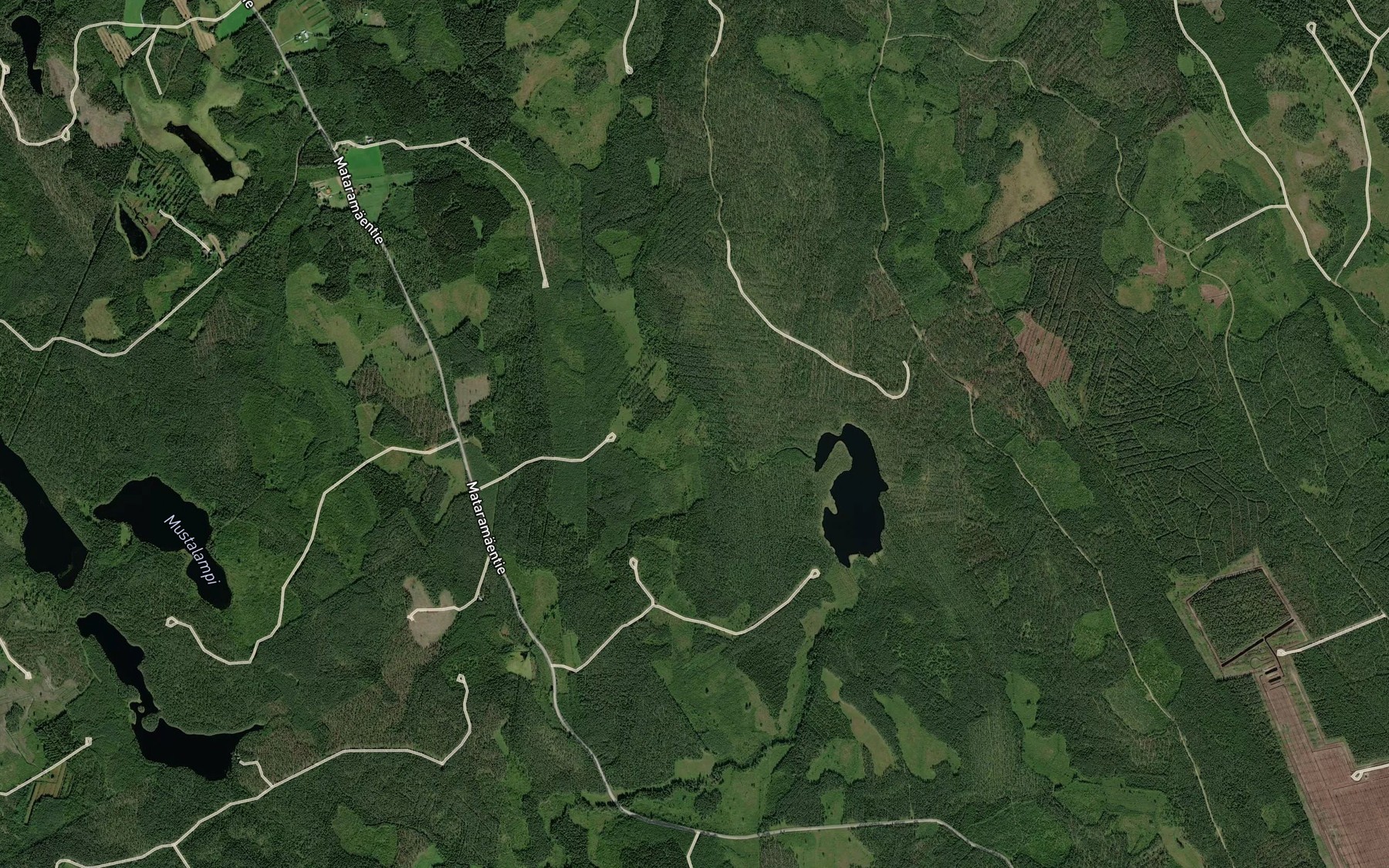 Satellite map of the Hutunlamminpuro