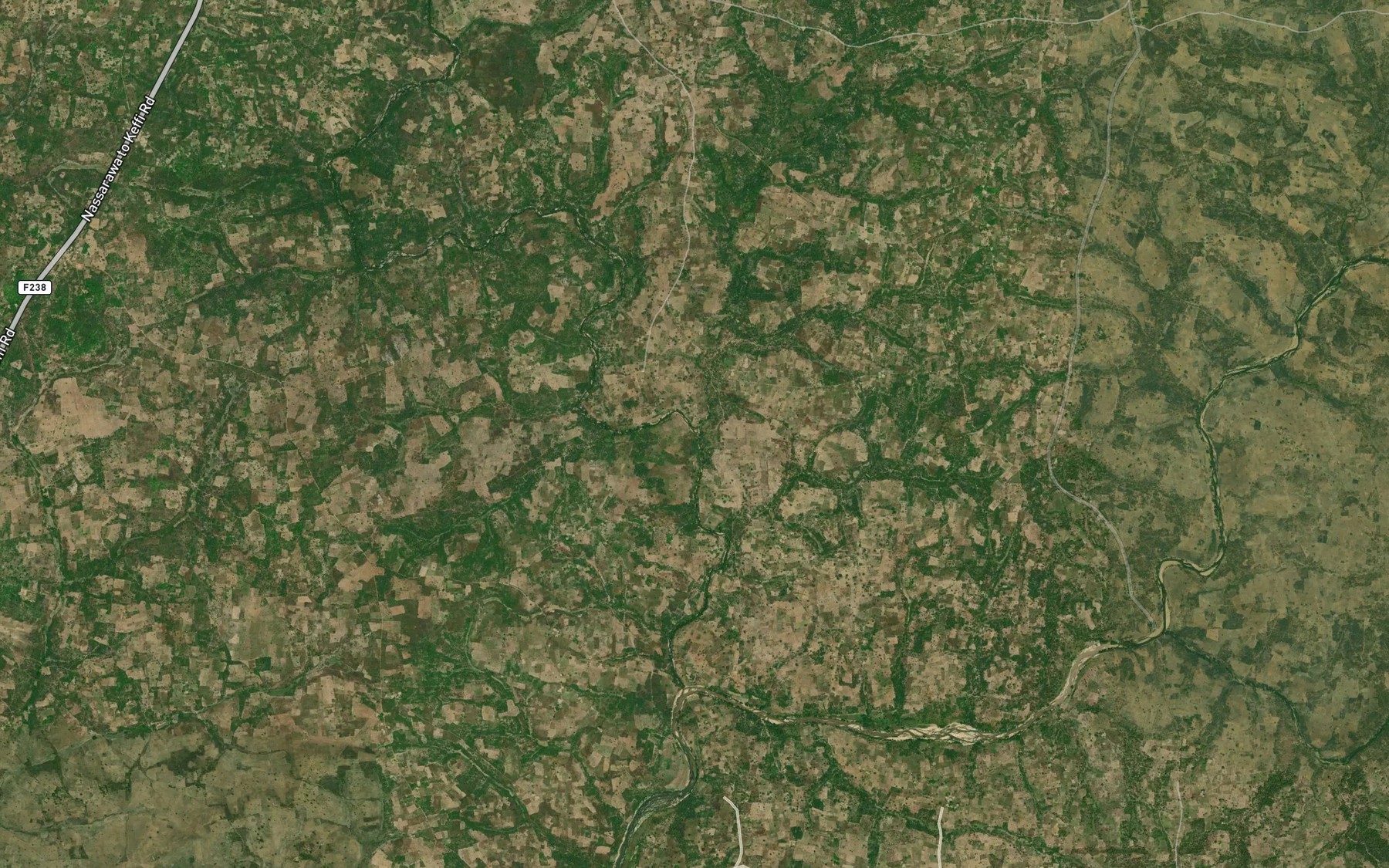 Satellite map of the AntoStream