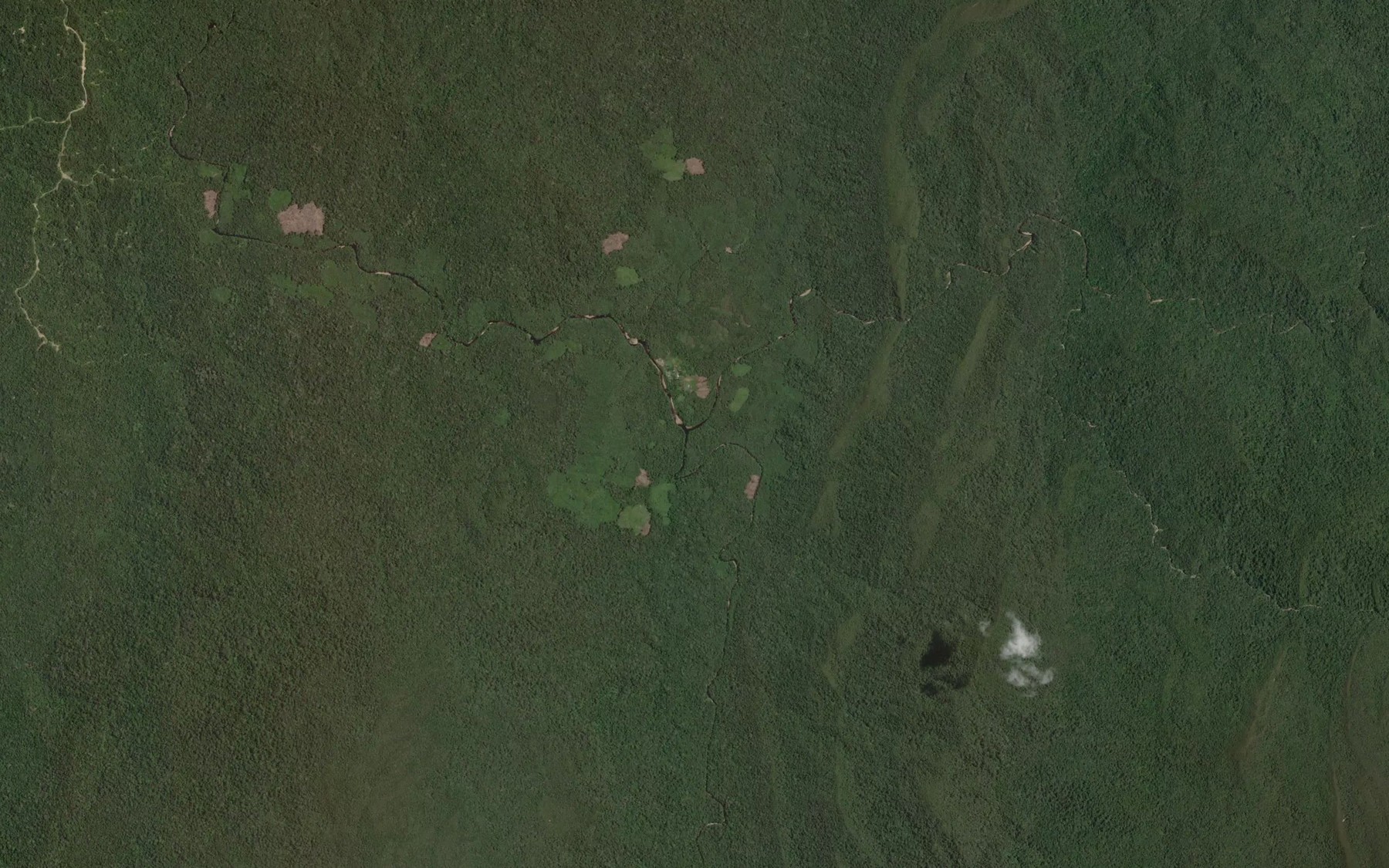 Satellite map of the Ulu Sungai Tutoh