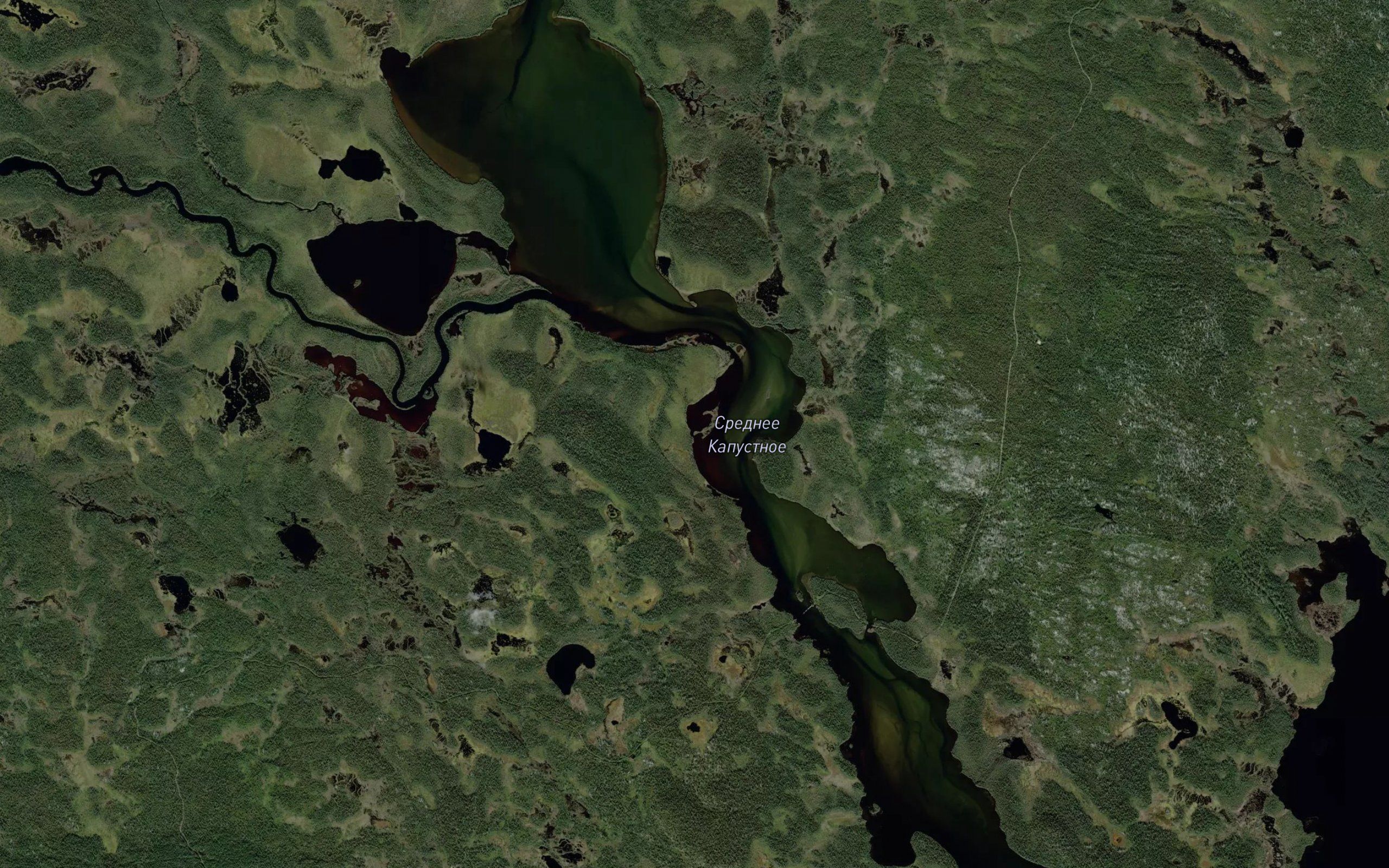 Ozero Sredneye Kapustnoye