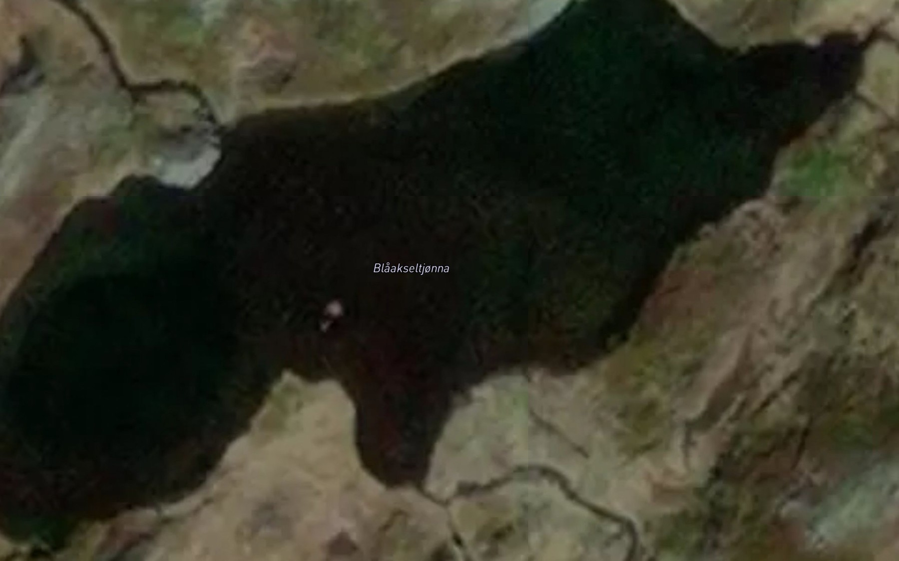 Satellite map of the Blaakseltjorna