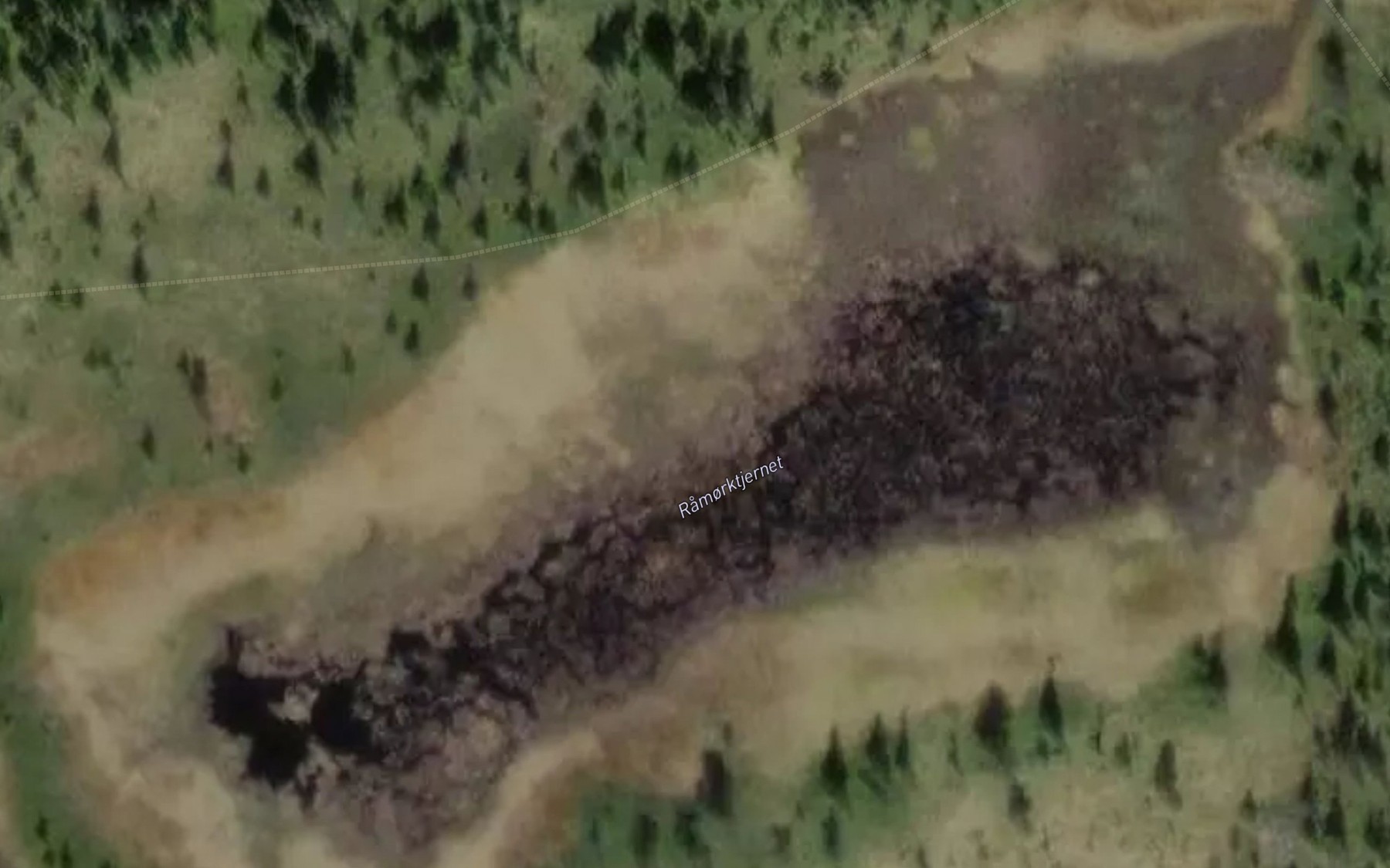 Satellite map of the Ramorktjednet