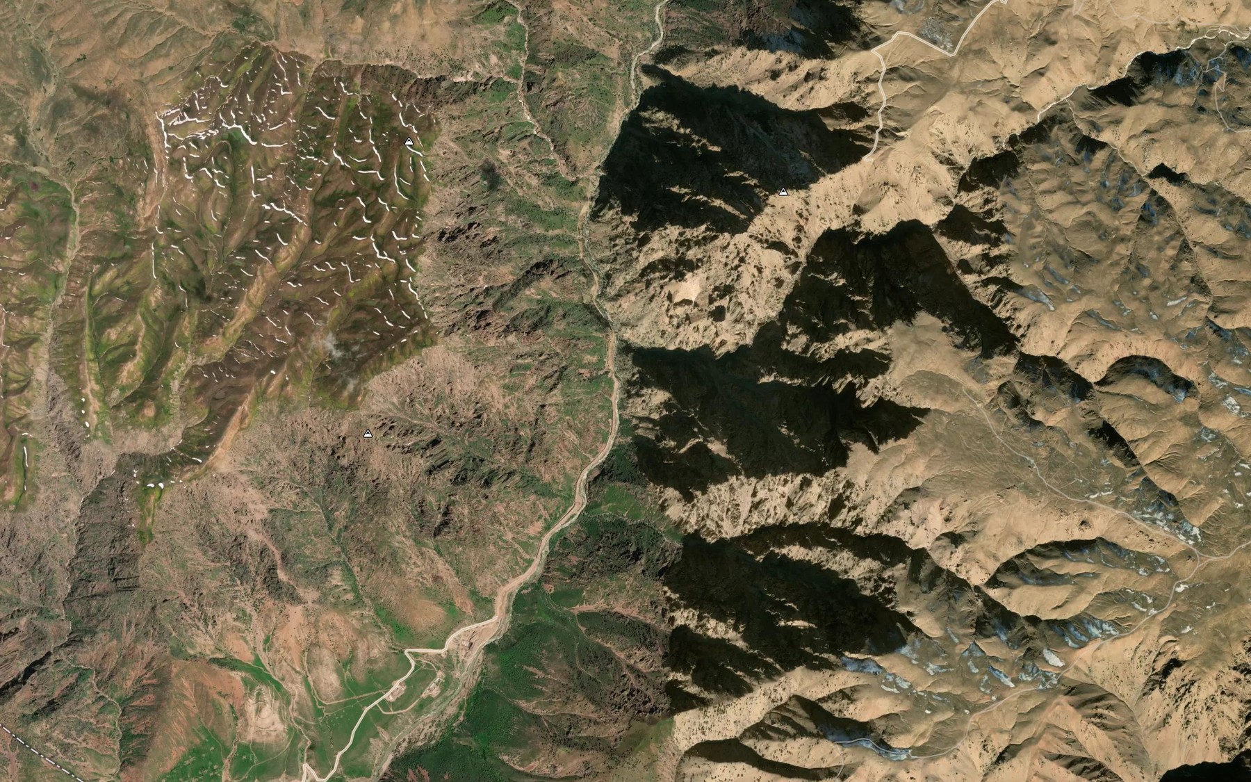 Satellite map of the Kyonko`l
