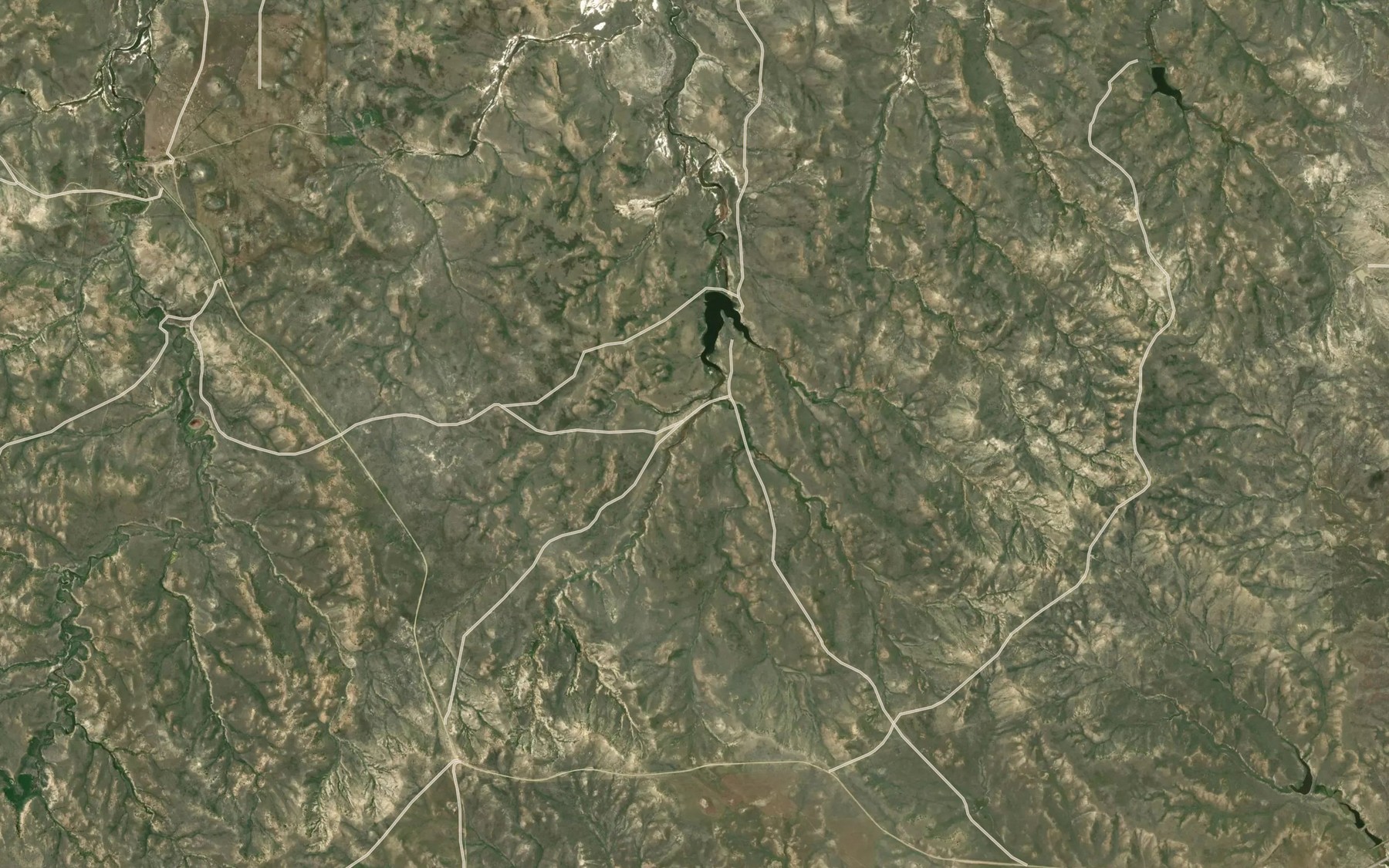 Satellite map of the Lemon Spring