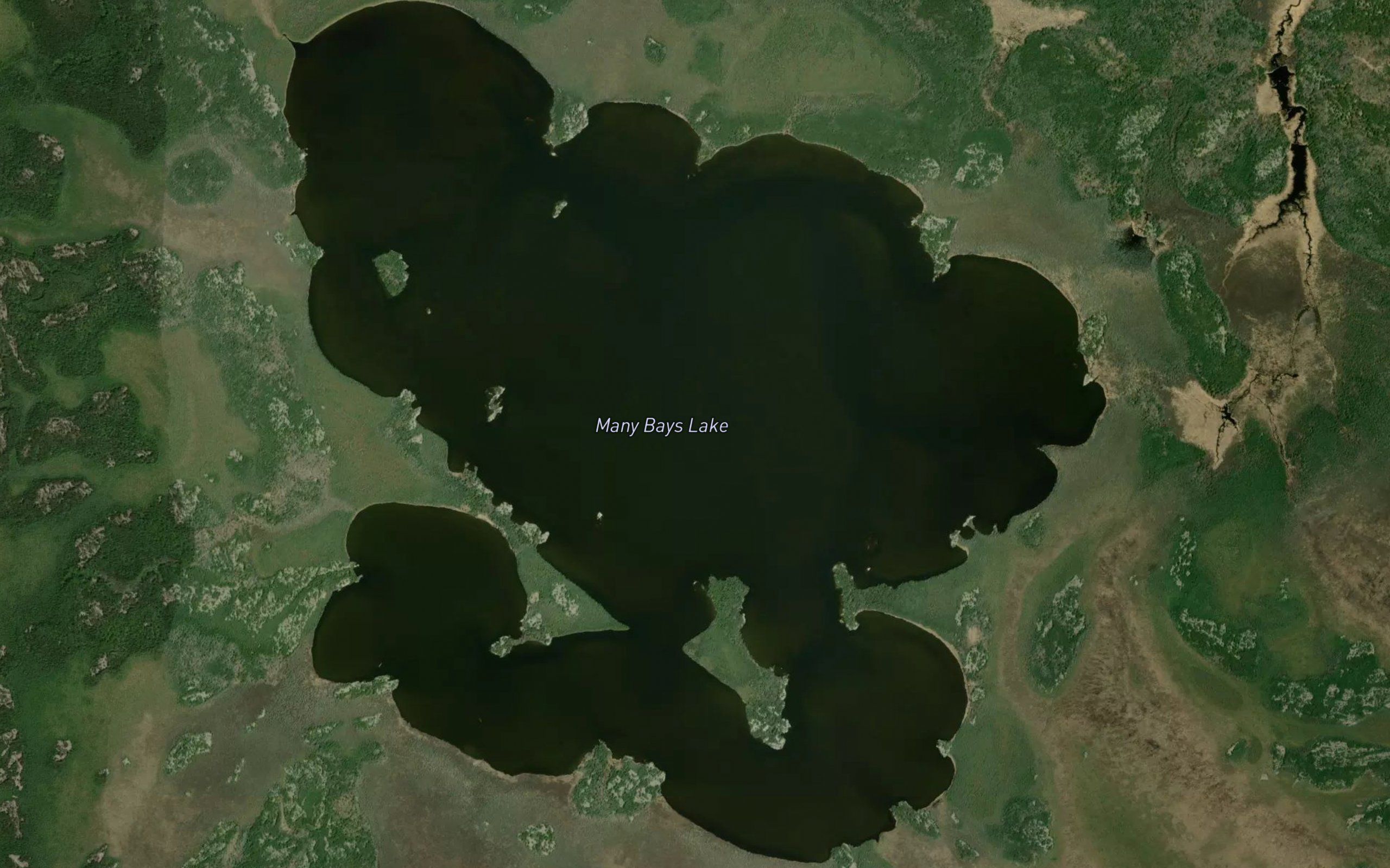 Many Bays Lake