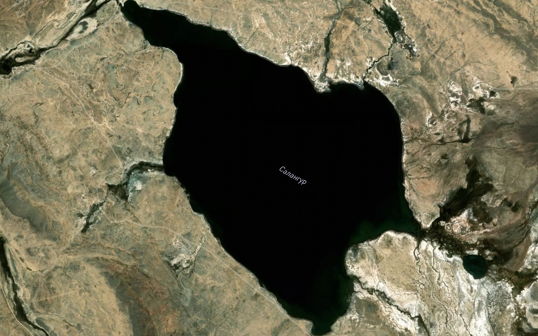 Satellite map of the Salangur