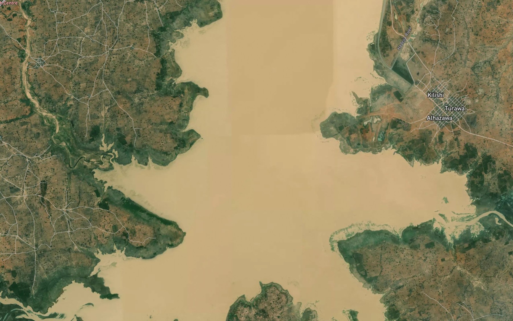 Satellite map of the River Kunkunta