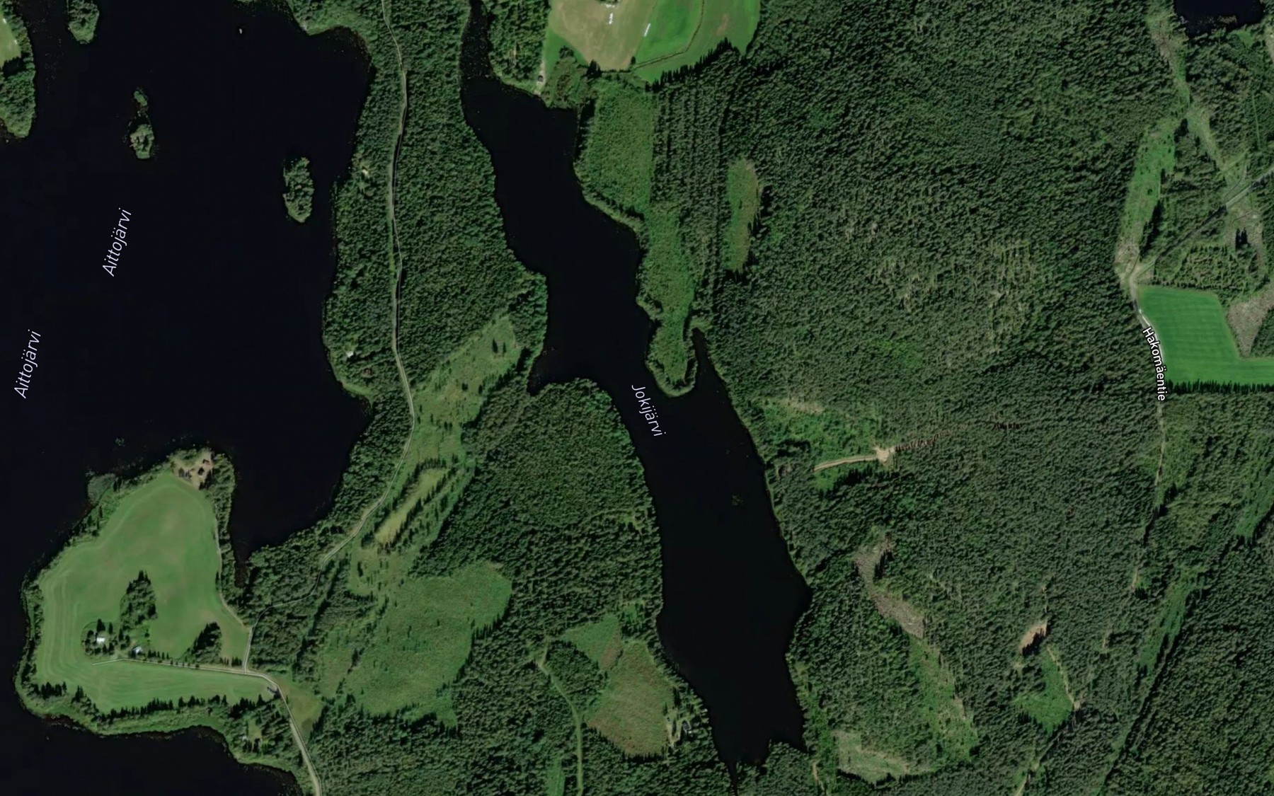 Satellite map of the Jokijarvi