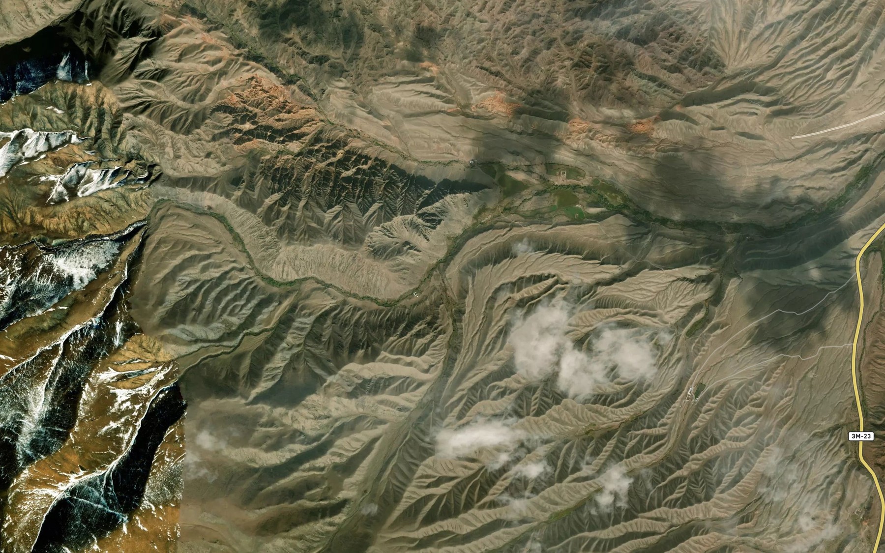 Satellite map of the Chukyrtor