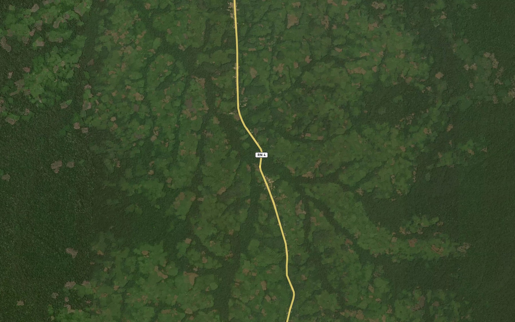 Satellite map of the Mbuka