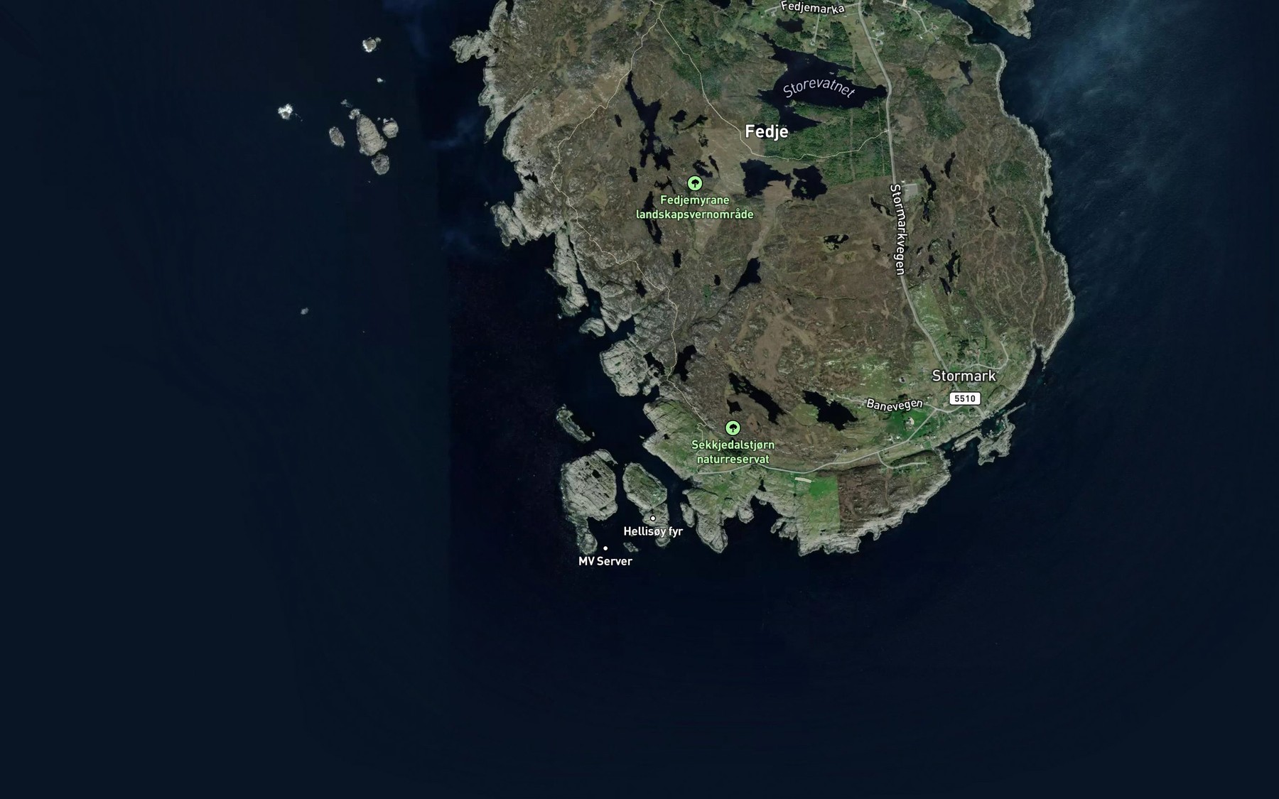 Satellite map of the Auripollen