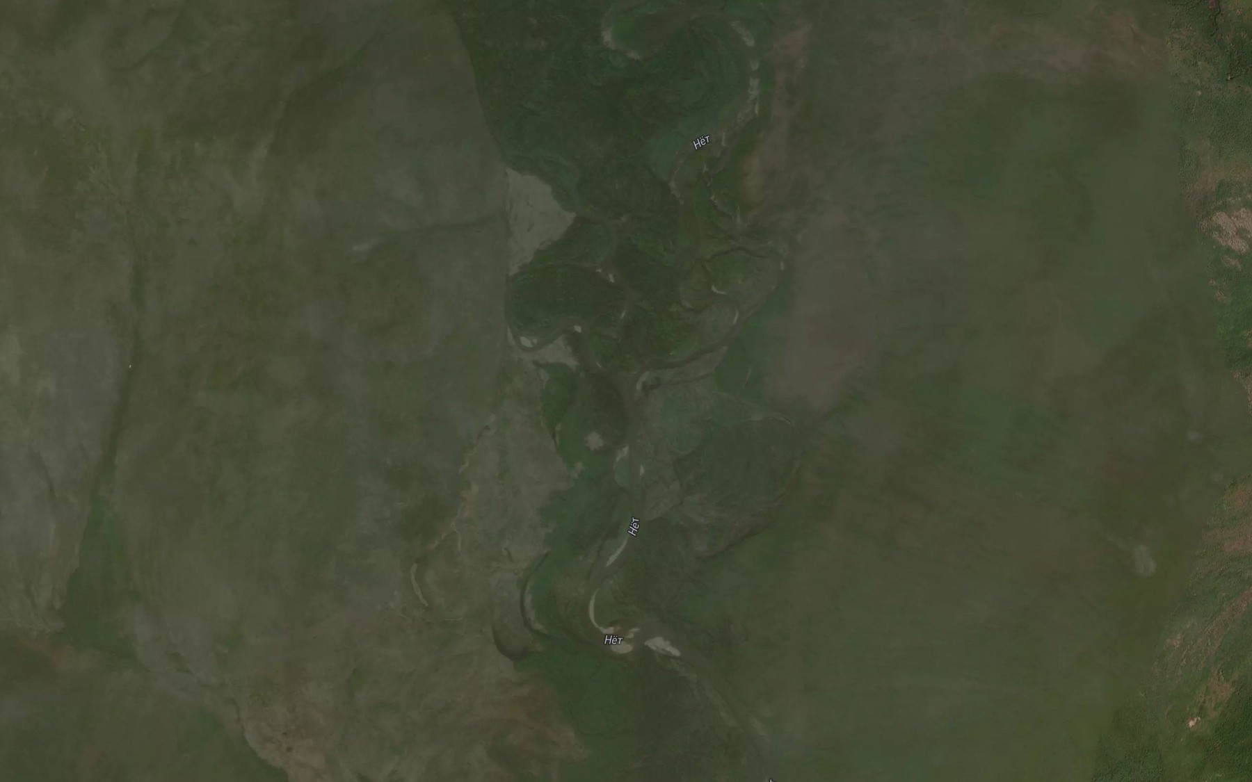 Satellite map of the Nerundukan