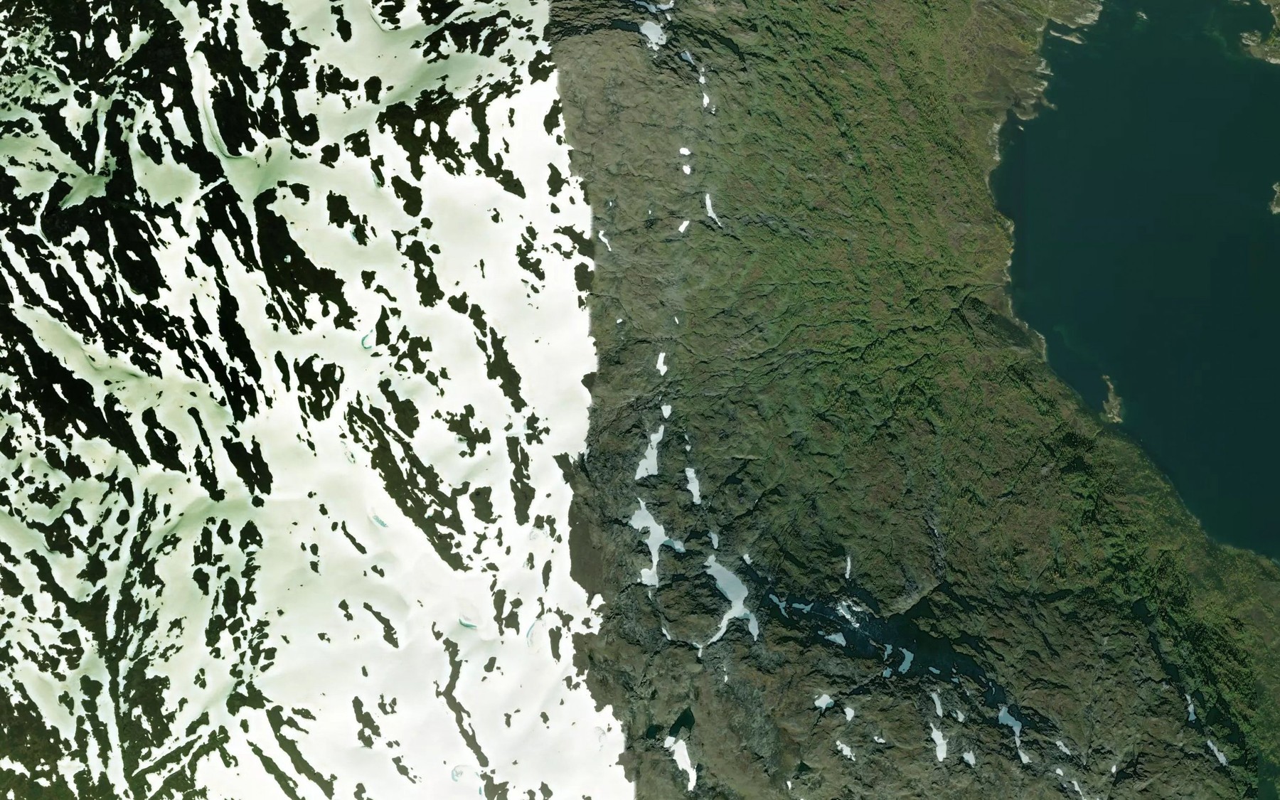 Satellite map of the Vesterbekken
