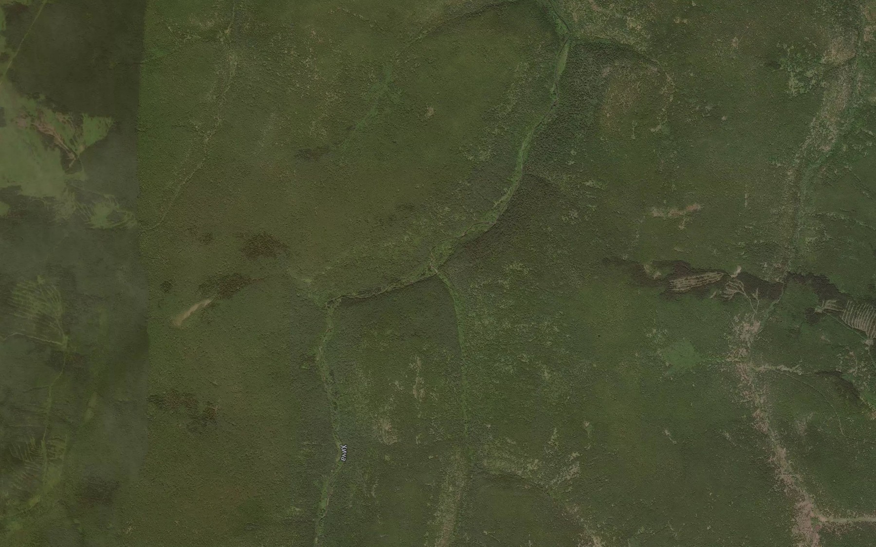 Satellite map of the Berezovyy