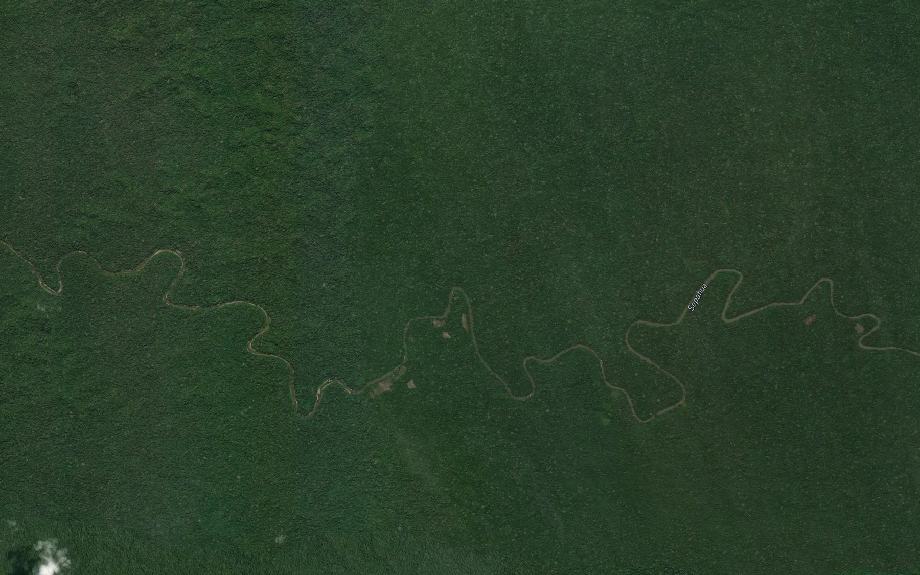 Satellite map of the Quebrada Tierracolorada