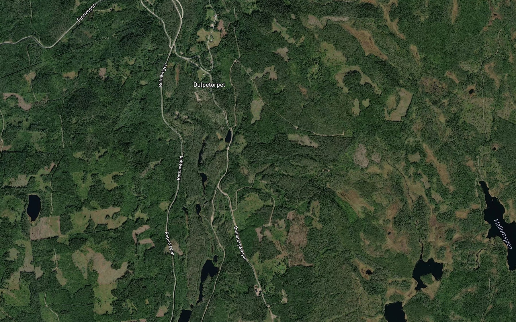 Satellite map of the Husua