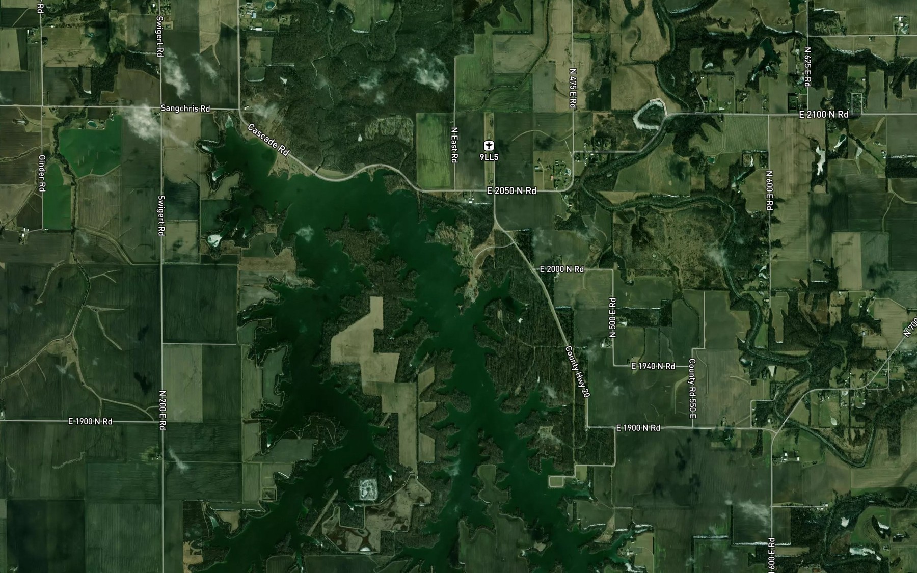 Satellite map of the Spot 7