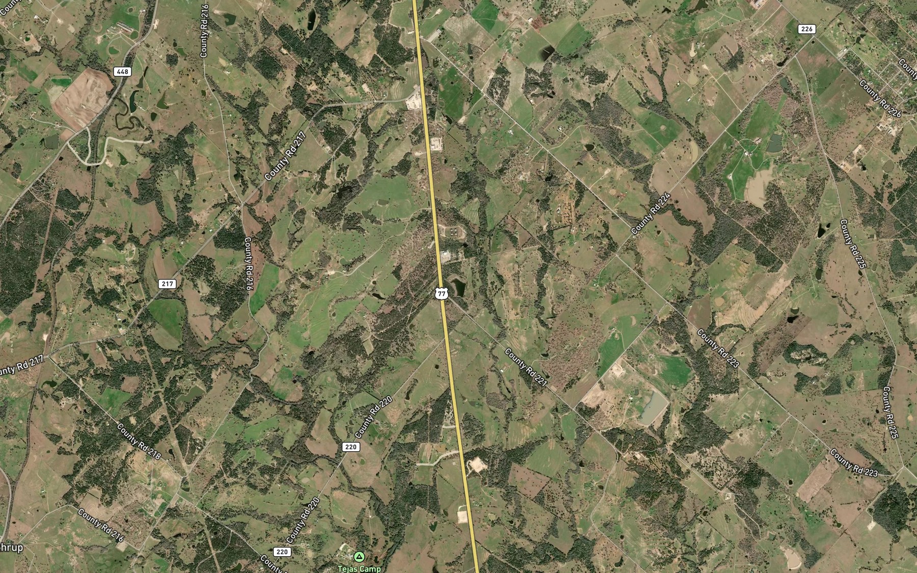 Satellite map of the Kasper Estate Lake