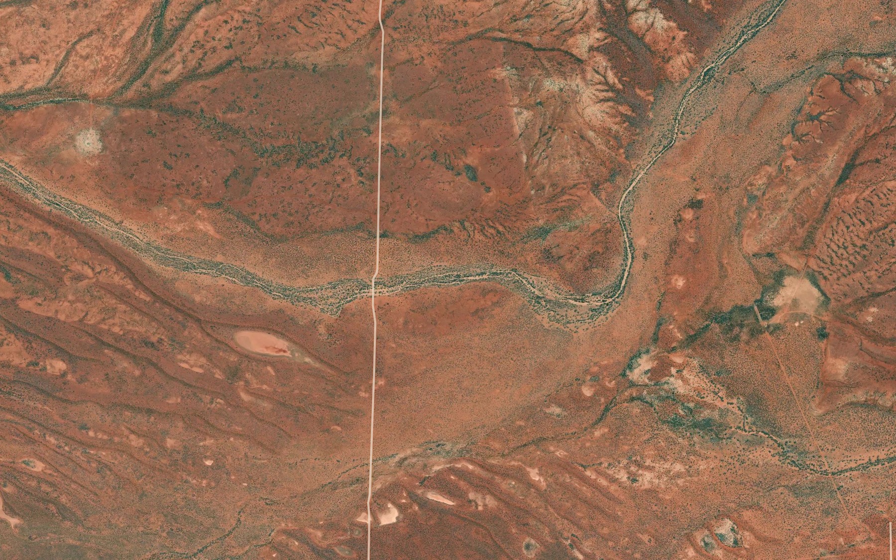 Satellite map of the Millalya Pool