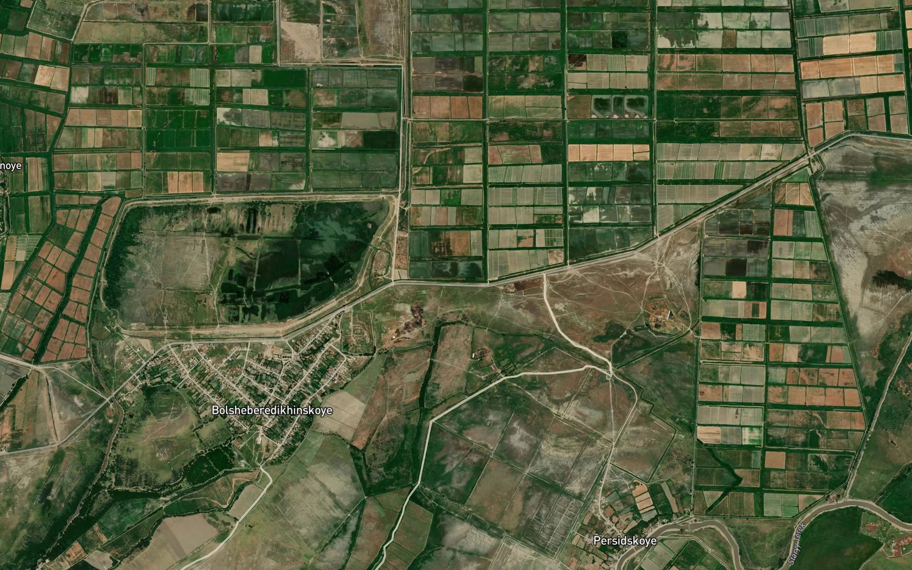 Satellite map of the Malyy Zadoyevskiy Kanal