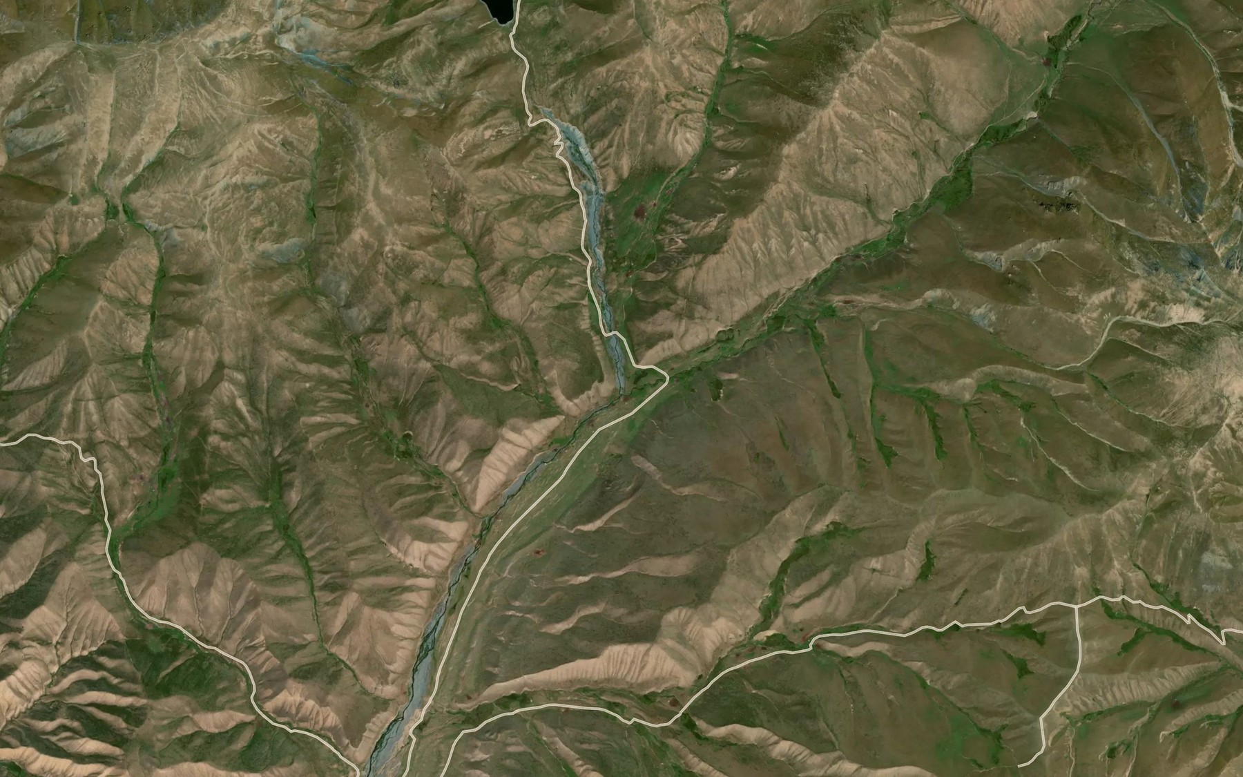Satellite map of the Kel'