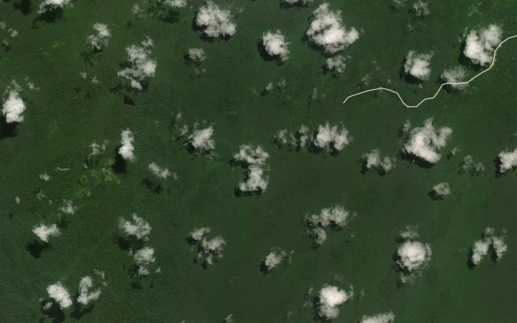 Satellite map of the Modiebiel