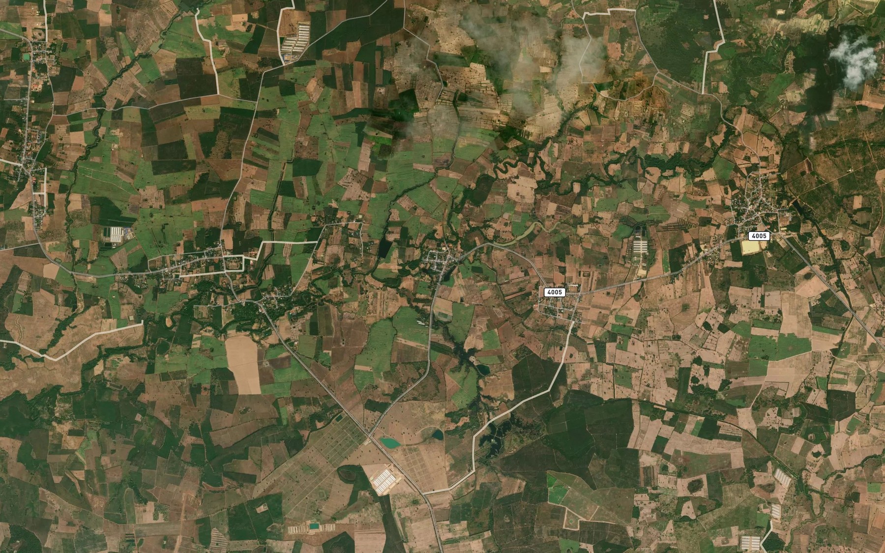 Satellite map of the Nong Bua Daeng