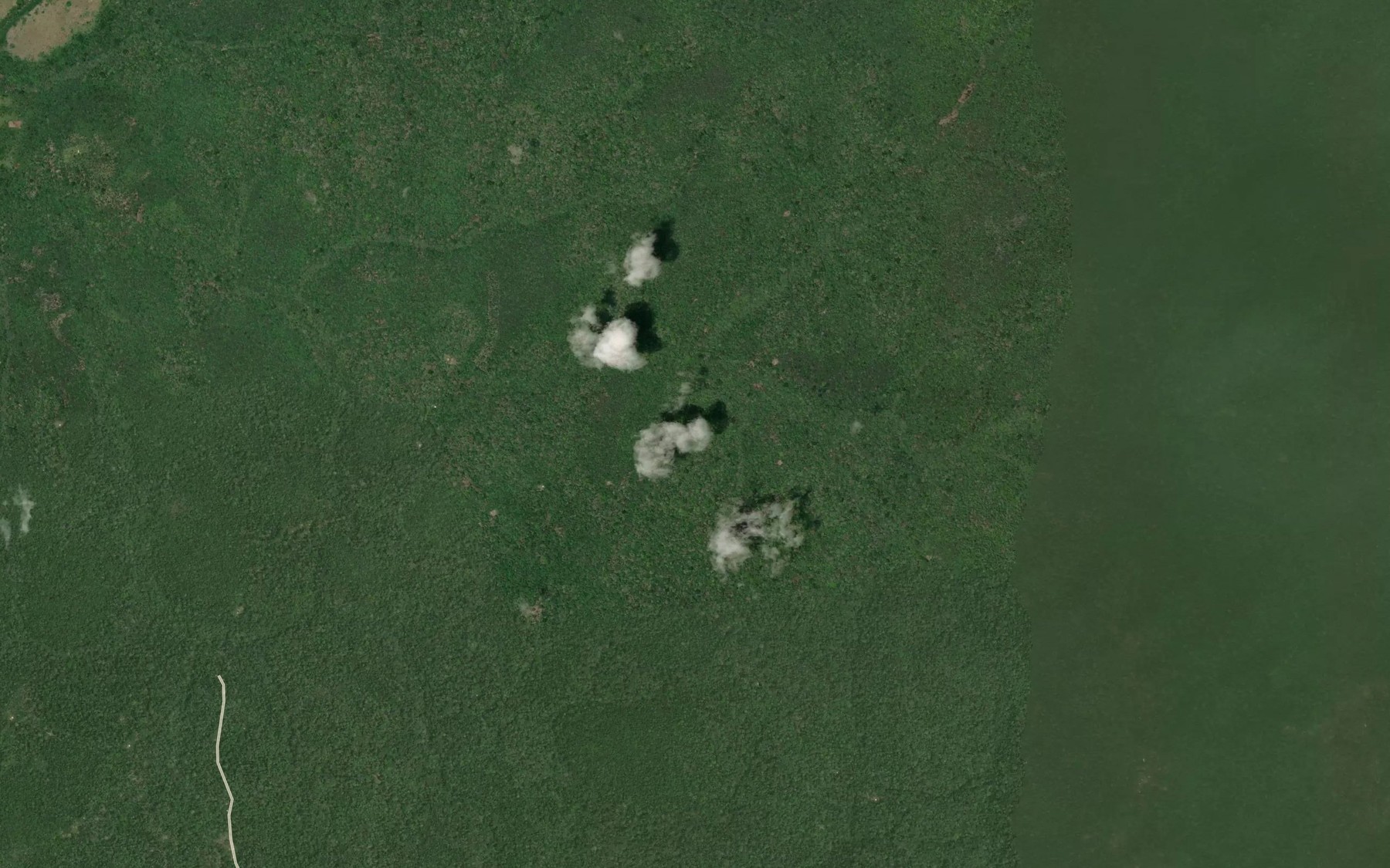 Satellite map of the Vlololo