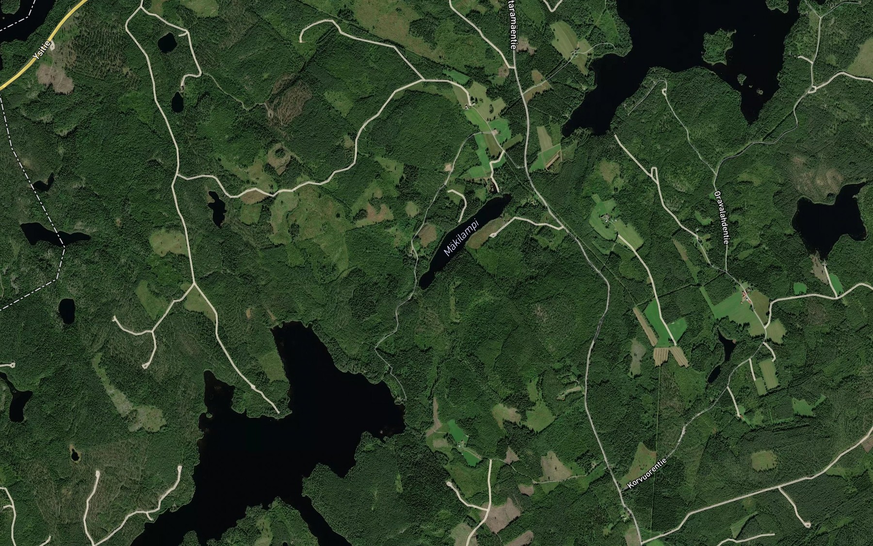 Satellite map of the Mataroisenpuro