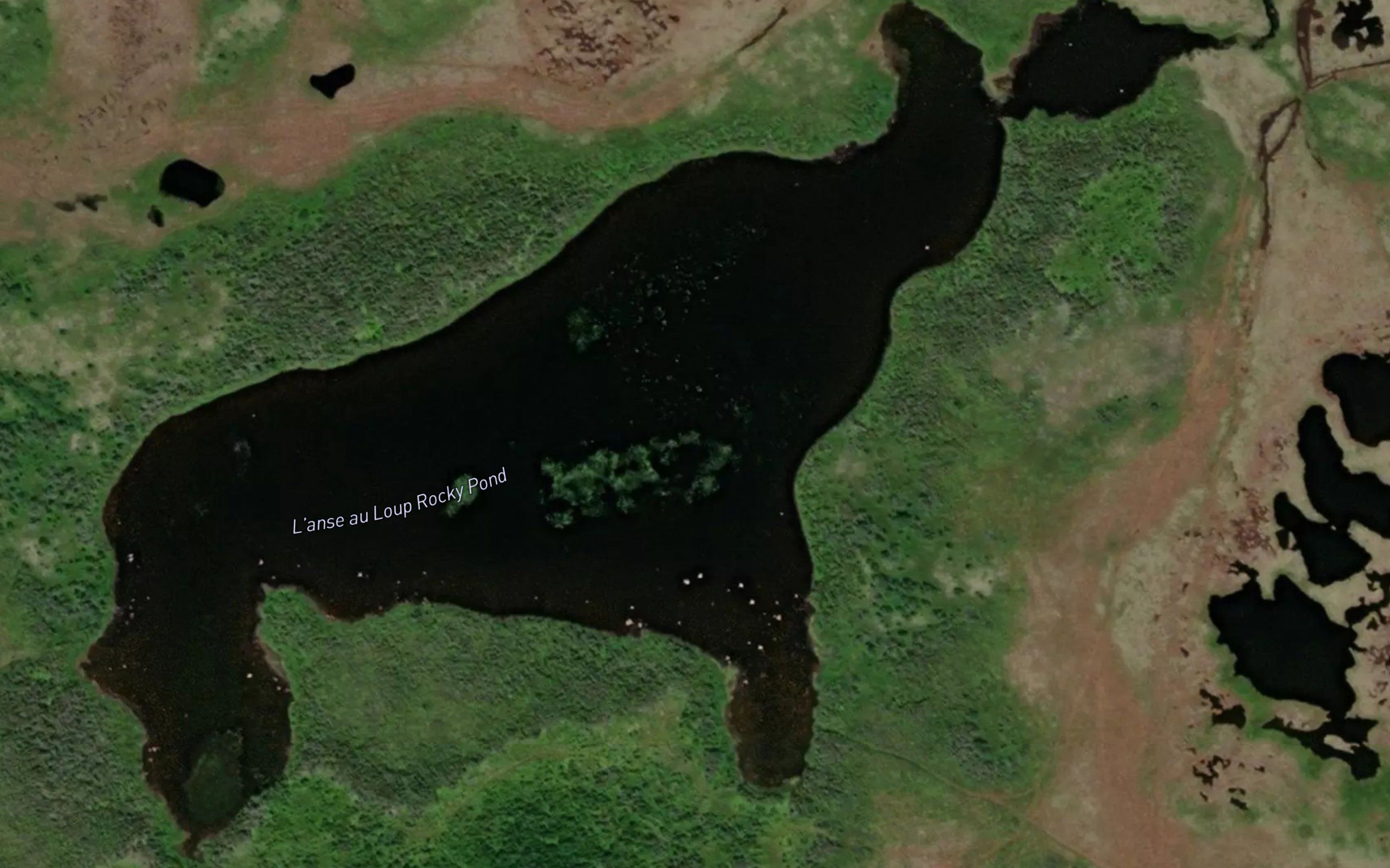 L'anse au Loup Rocky Pond