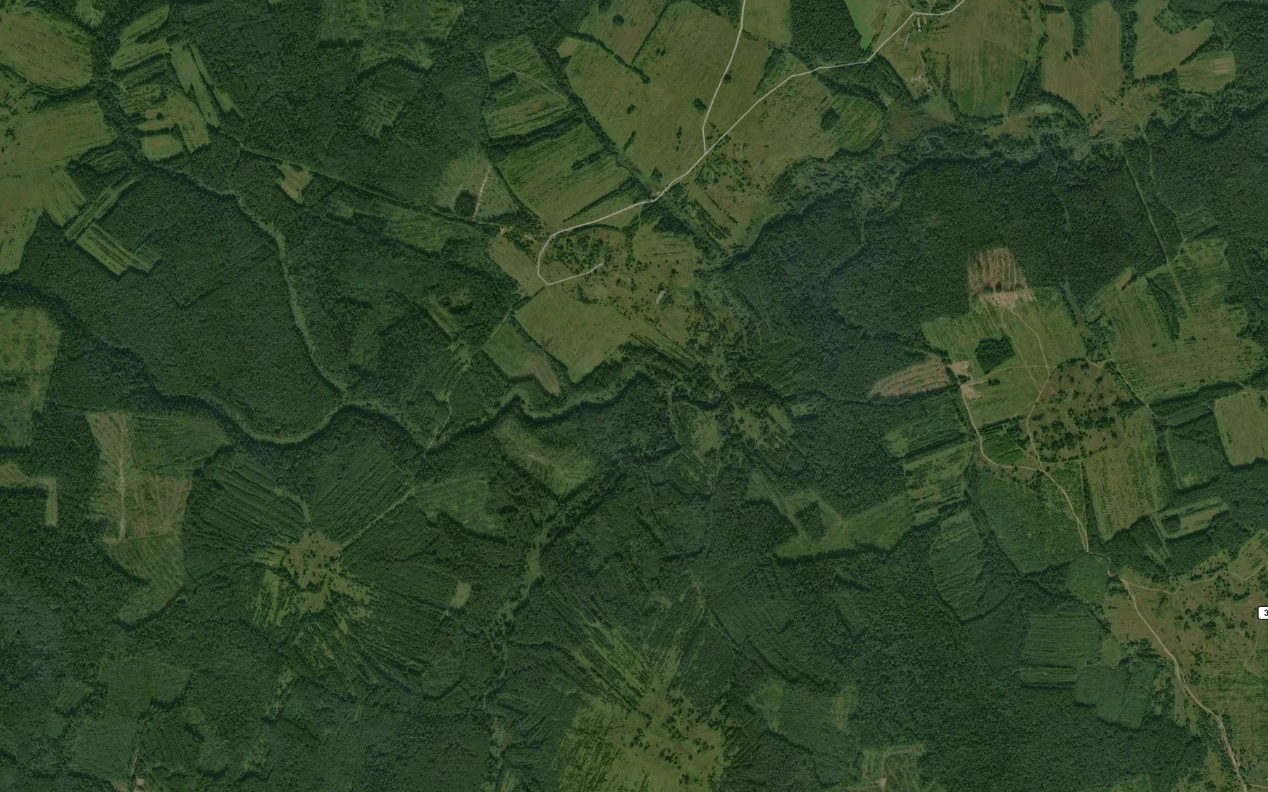 Satellite map of the Chernukha