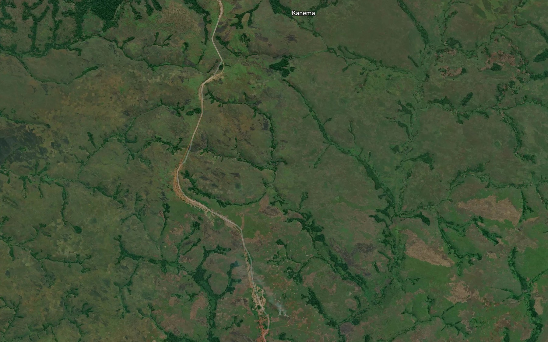 Satellite map of the Kalambu
