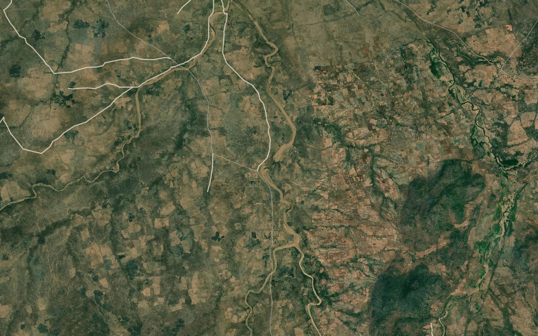 Satellite map of the Vomni