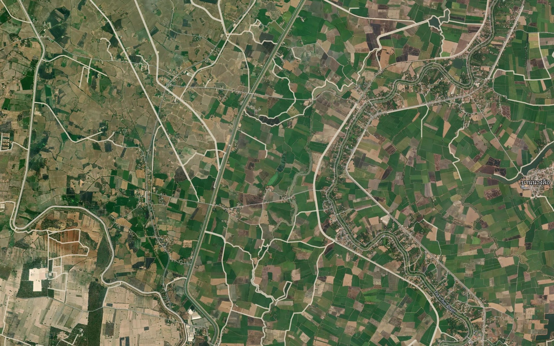 Satellite map of the Nong Bua