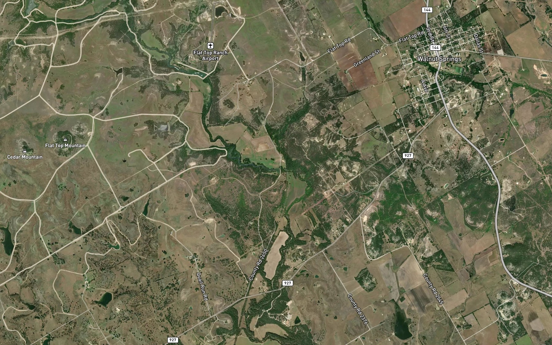 Satellite map of the Beecherl Lake