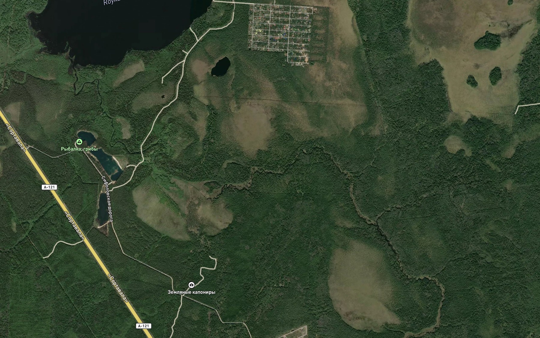 Satellite map of the Rokhma