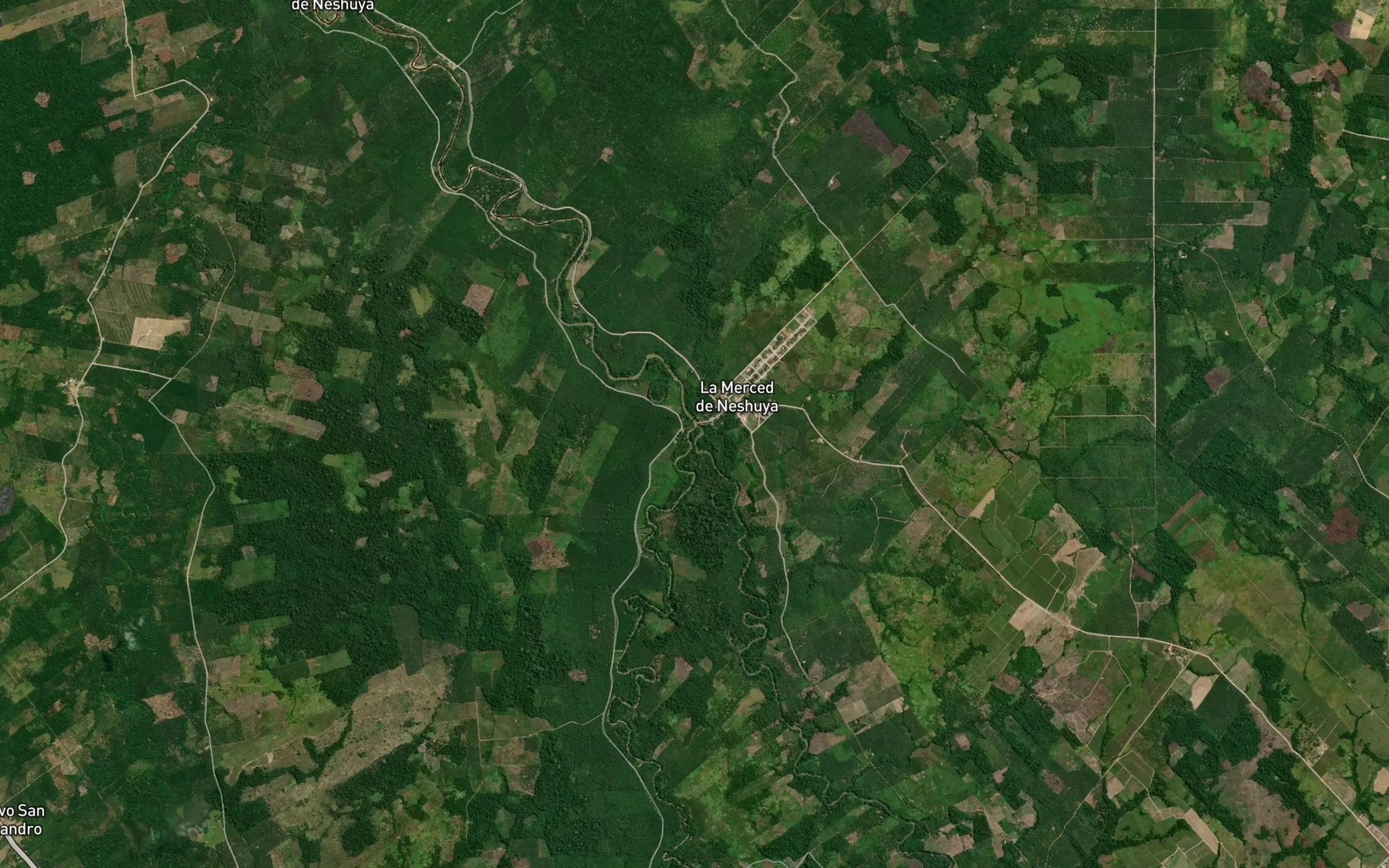 Satellite map of the Rio Tahuoillo