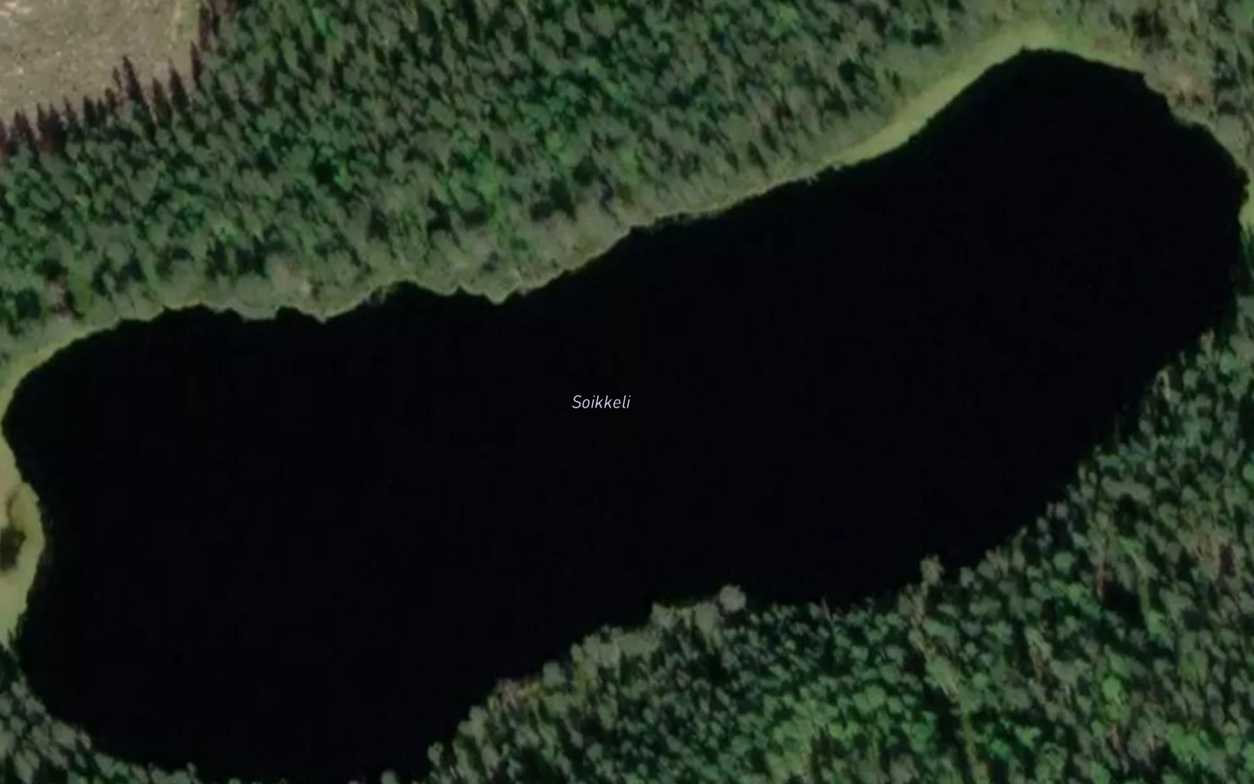 Satellite map of the Soikkeli