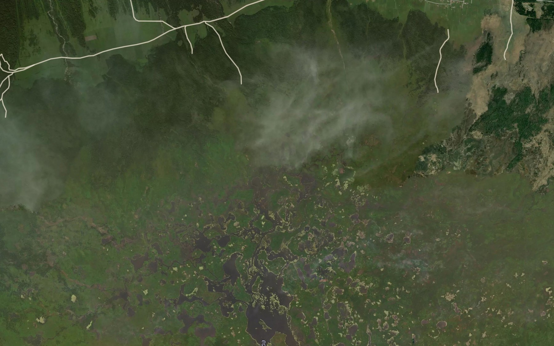 Satellite map of the Bugatay