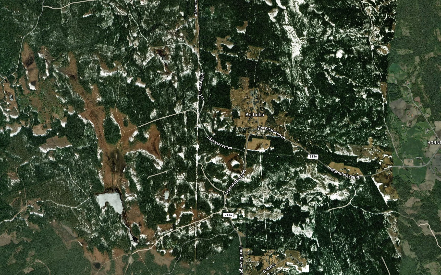Satellite map of the Gasbekken