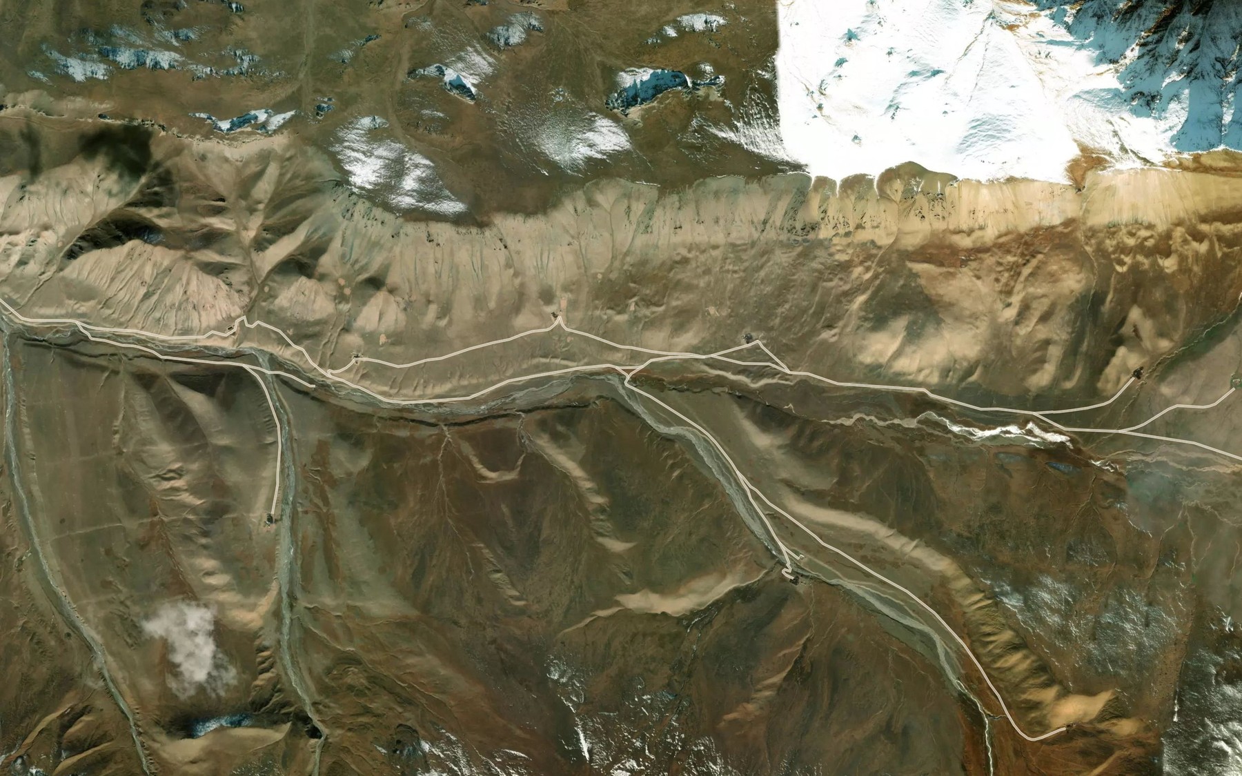 Satellite map of the Yarylma