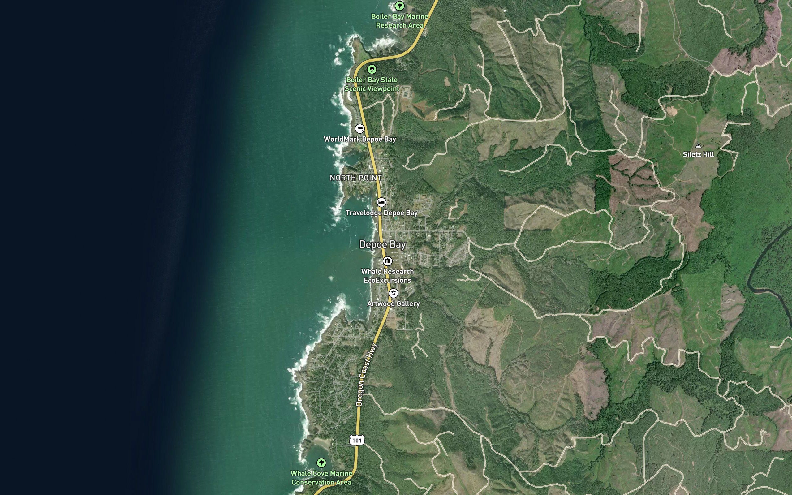 North Depoe Bay Creek