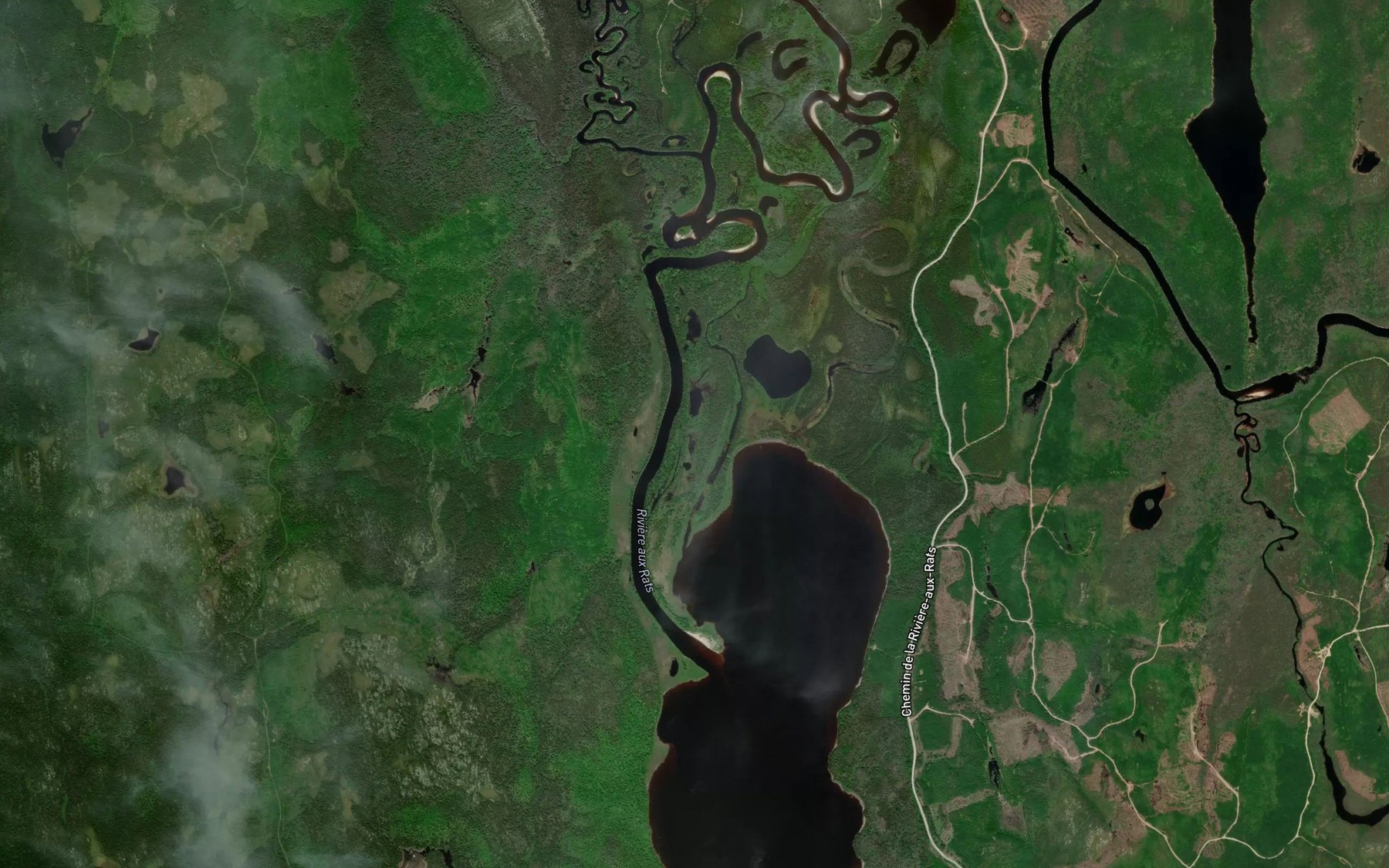Satellite map of the Lac des Cisterciens