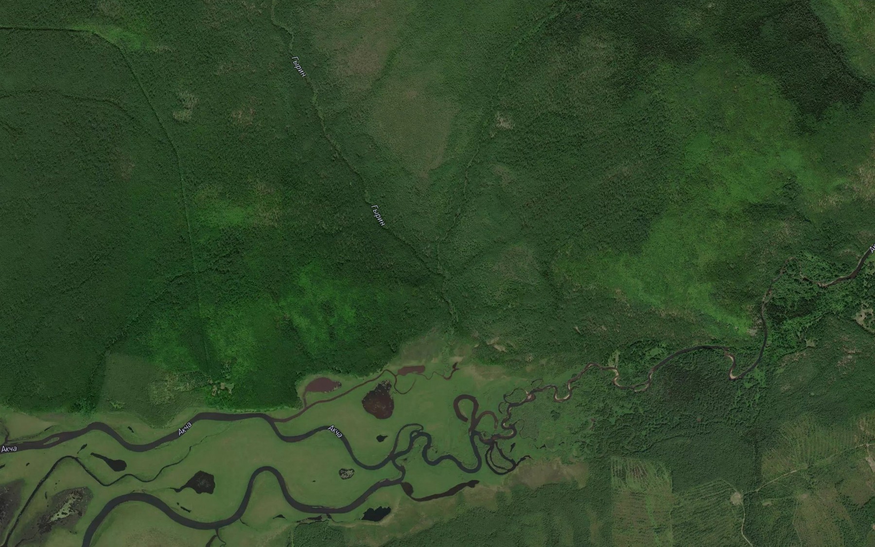 Satellite map of the Gyrin